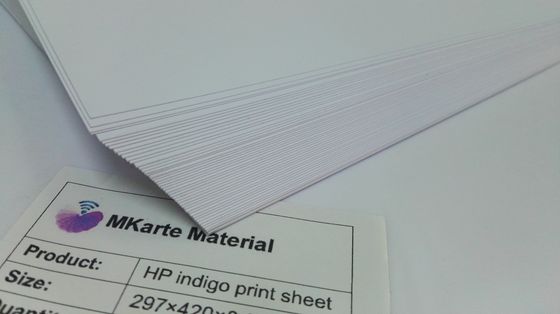 Tấm PVC một mặt dày 0,3mm HP Indigo In kỹ thuật số Tấm PVC
