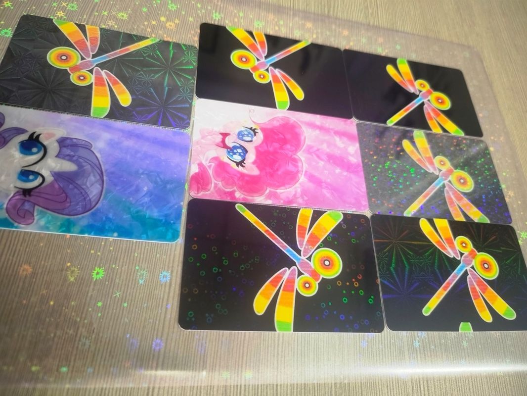 Hologram Overlay cho thẻ đặc biệt / Laser Film Film / PVC phủ Ovelay / Laser Hologram