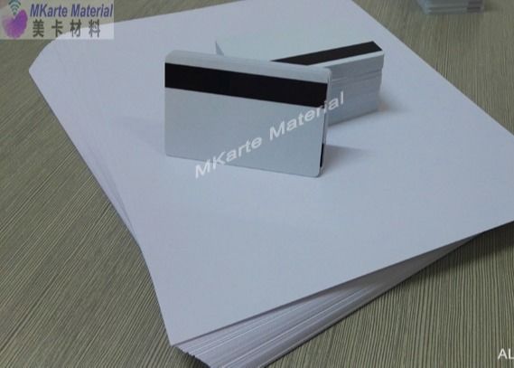 MGI Kỹ thuật số in Pvc trắng 0.15mm-0.40mm với cường độ mạnh