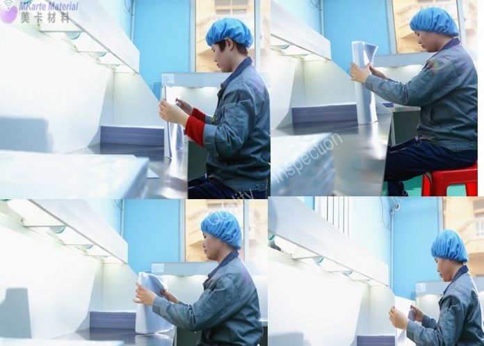 Phim phủ PVC suy giảm chậm cho pha trộn tấm in Offset với độ dày 0,04 - 0,10 mm