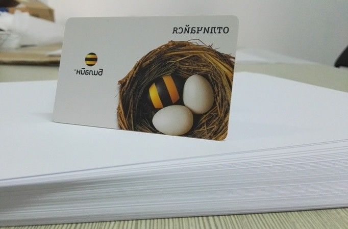 Tấm PVC có thể in kỹ thuật số hai mặt cho máy in kỹ thuật số để sản xuất thẻ nhựa