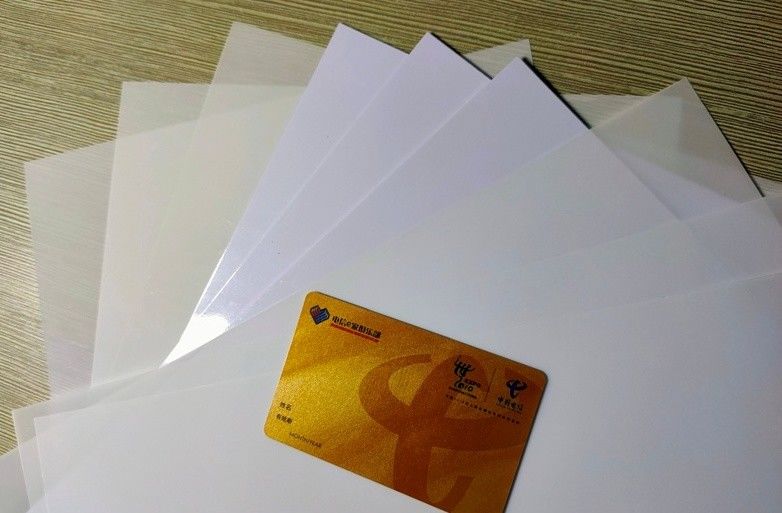 PVC Inkjet A4 Trắng Non Lamination Inkjet Tấm PVC cho ID ID A4