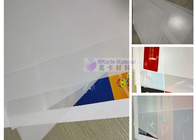 Offset In Polycarbonate PC Tấm nhựa lõi cho thẻ IC không tiếp xúc