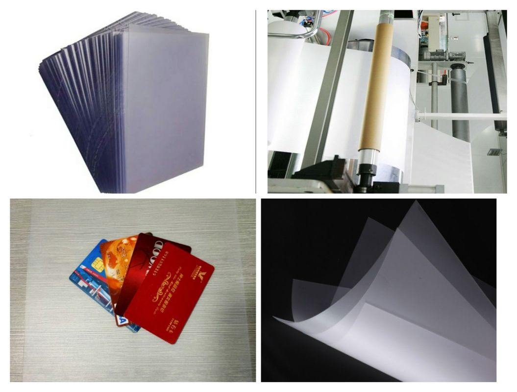 Tấm Polycarbonate trong suốt 0,04-0.10mm, Lớp phủ PC không tráng phủ kích thước tùy chỉnh