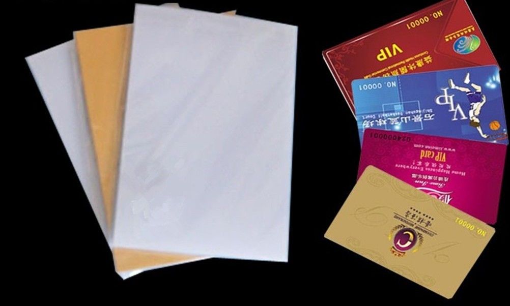 Dragon PVC Non Lamination Sheet Chất liệu thẻ PVC ngay lập tức để sản xuất thẻ
