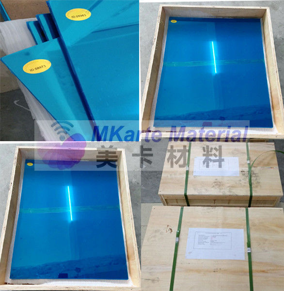 Kích thước tùy chỉnh cán thép Tấm hoàn thiện mờ nhẹ để cán thẻ nhựa PVC